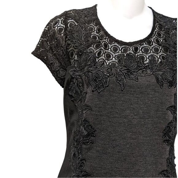 NWT 41 HAWTHORN Crochet Lace Stretch Dress S - Picture 3 of 8